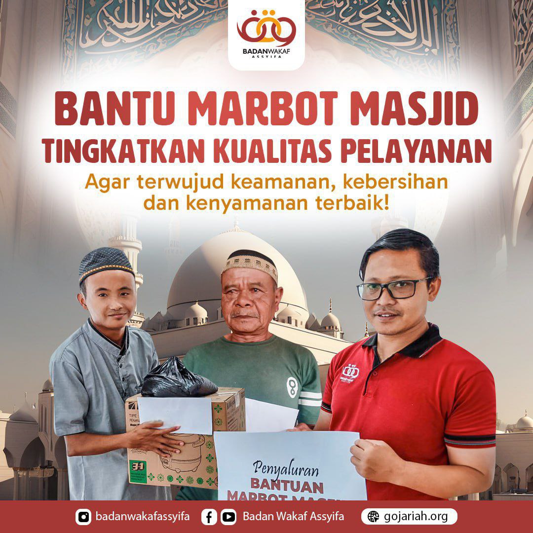 Bantu Marbot Masjid Tingkatkan Kualitas Pelayanan